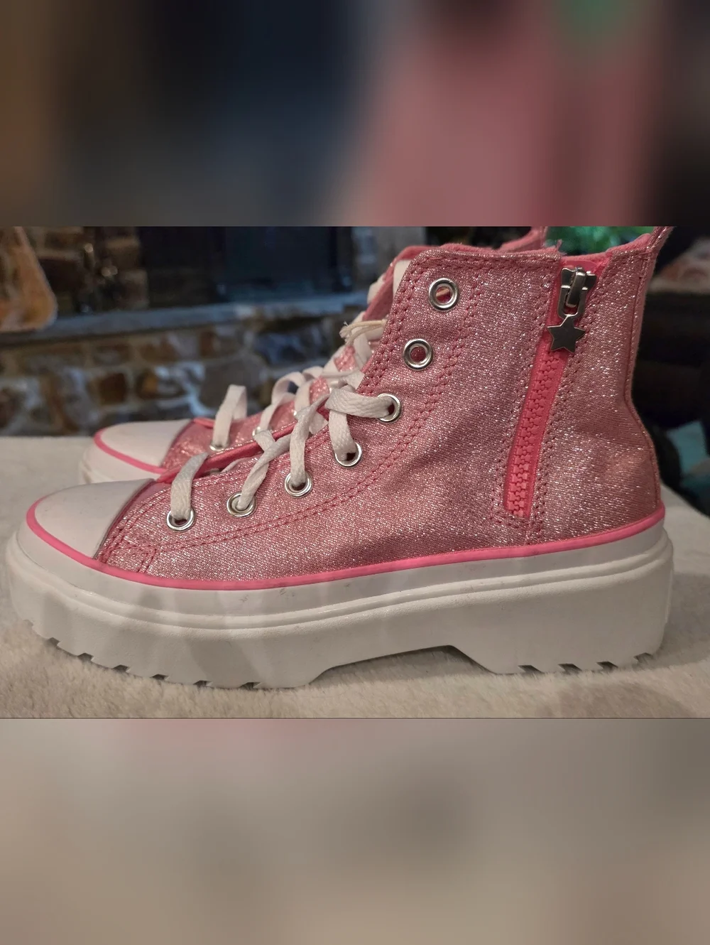 Converse fun glitter sole